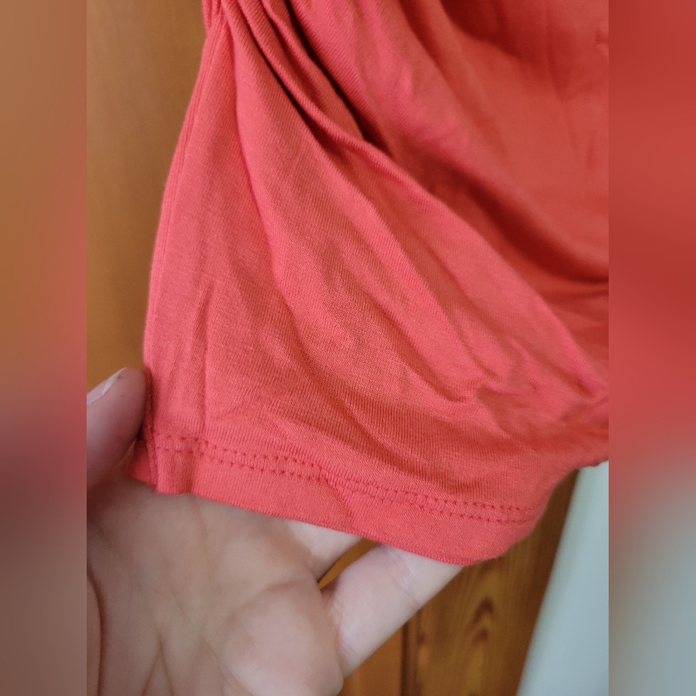 NWOT Moda International VS Coral Peach Skirt Or Tube Top Small - Picture 2 of 7
